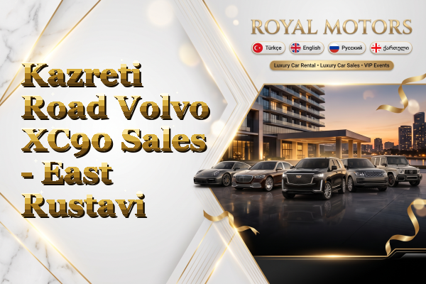 Kazreti Road Volvo XC90 Sales - East Rustavi