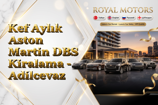 Kef Aylık Aston Martin DBS Kiralama - Adilcevaz
