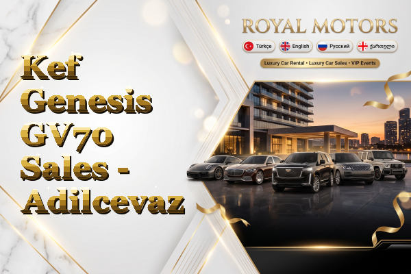 Kef Genesis GV70 Sales - Adilcevaz