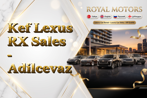 Kef Lexus RX Sales - Adilcevaz