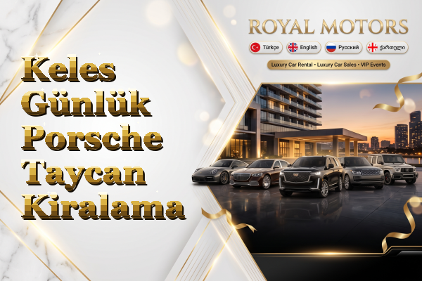 Keles Günlük Porsche Taycan Kiralama