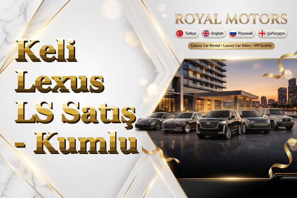 Keli Lexus LS Satış - Kumlu