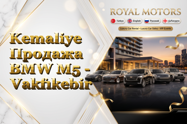 Kemaliye Продажа BMW M5 - Vakfıkebir
