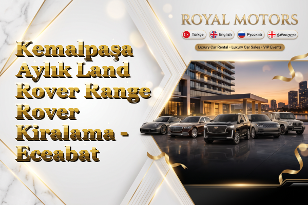 Kemalpaşa Aylık Land Rover Range Rover Kiralama - Eceabat