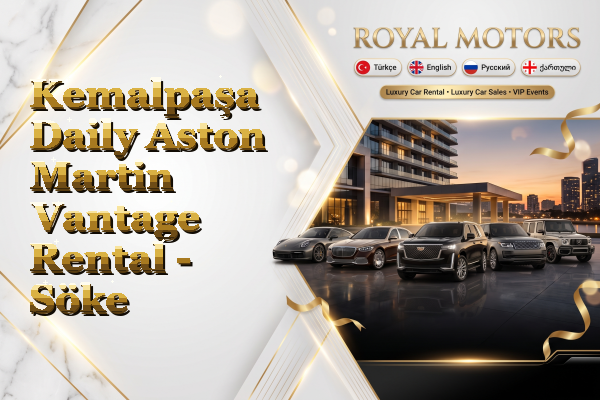 Kemalpaşa Daily Aston Martin Vantage Rental - Söke