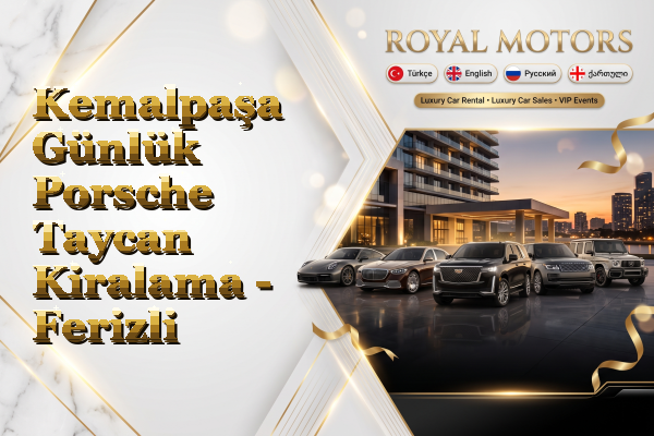 Kemalpaşa Günlük Porsche Taycan Kiralama - Ferizli