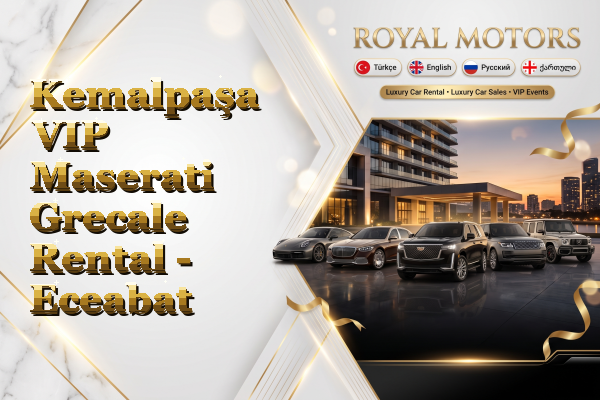 Kemalpaşa VIP Maserati Grecale Rental - Eceabat