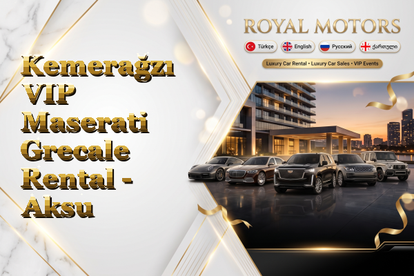 Kemerağzı VIP Maserati Grecale Rental - Aksu
