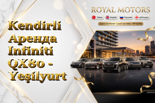 Kendirli Аренда Infiniti QX80 - Yeşilyurt