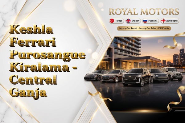 Keshla Ferrari Purosangue Kiralama - Central Ganja