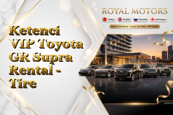 Ketenci VIP Toyota GR Supra Rental - Tire