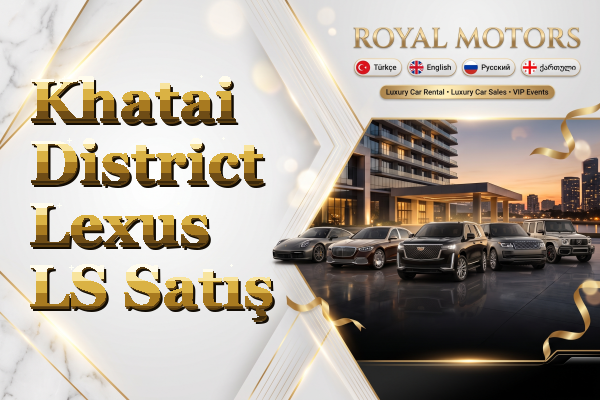 Khatai District Lexus LS Satış