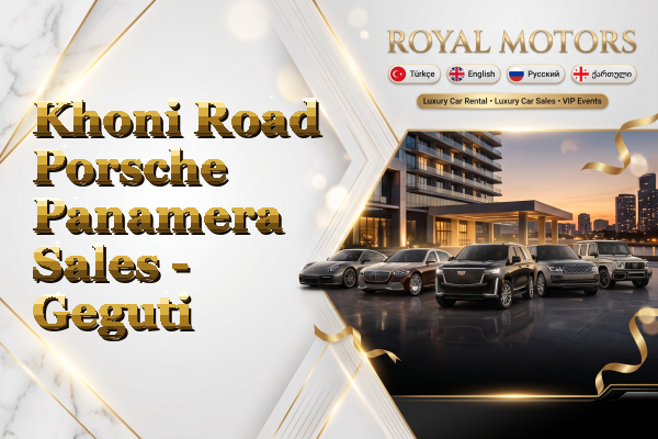 Khoni Road Porsche Panamera Sales - Geguti