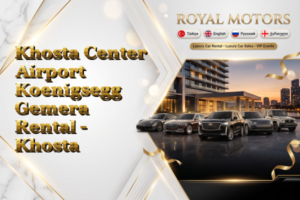 Khosta Center Airport Koenigsegg Gemera Rental - Khosta
