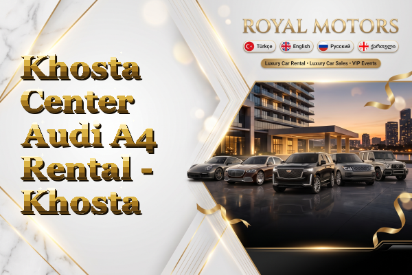Khosta Center Audi A4 Rental - Khosta