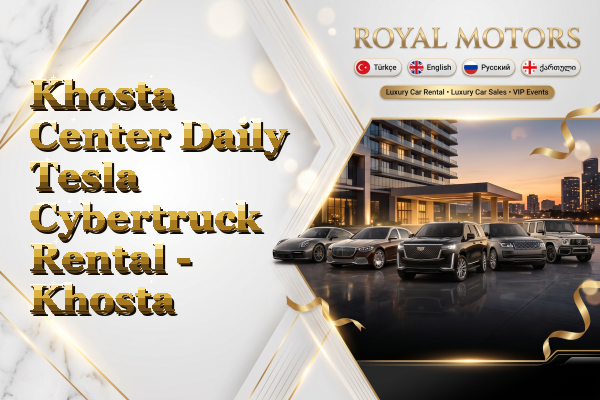Khosta Center Daily Tesla Cybertruck Rental - Khosta