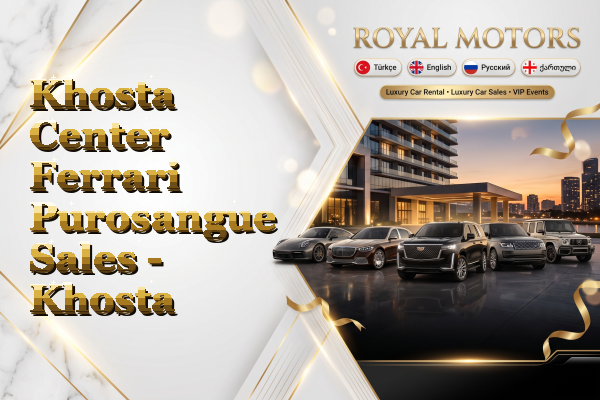 Khosta Center Ferrari Purosangue Sales - Khosta