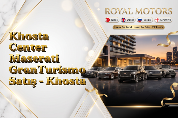Khosta Center Maserati GranTurismo Satış - Khosta