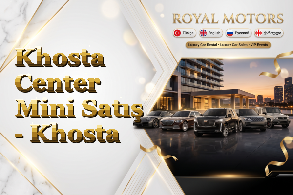 Khosta Center Mini Satış - Khosta