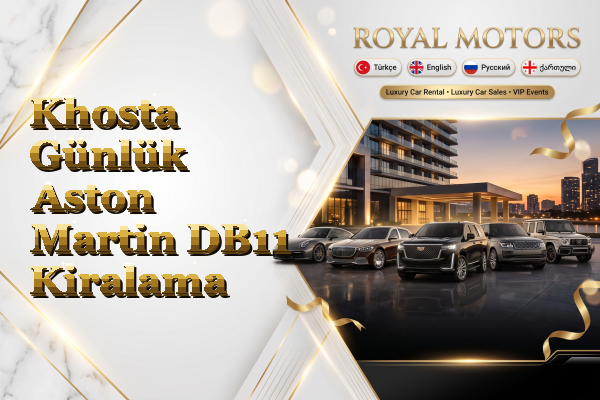 Khosta Günlük Aston Martin DB11 Kiralama