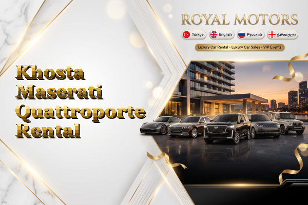 Khosta Maserati Quattroporte Rental