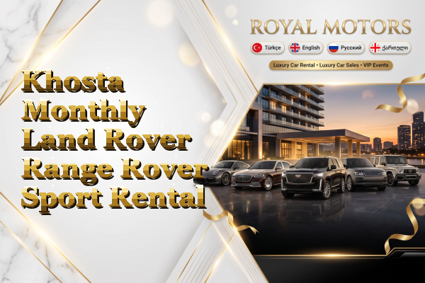 Khosta Monthly Land Rover Range Rover Sport Rental
