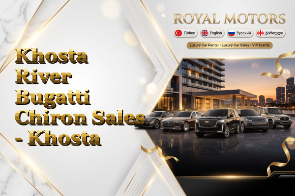 Khosta River Bugatti Chiron Sales - Khosta