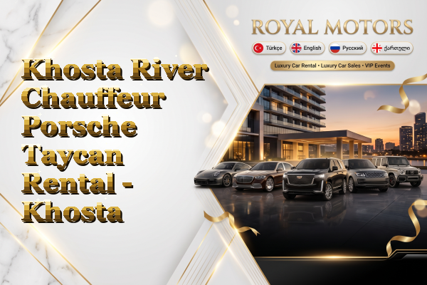 Khosta River Chauffeur Porsche Taycan Rental - Khosta