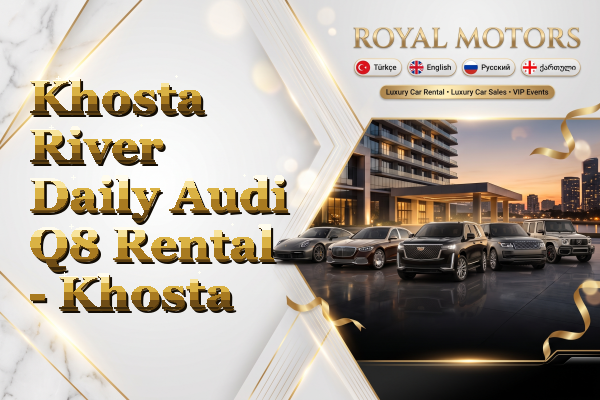 Khosta River Daily Audi Q8 Rental - Khosta