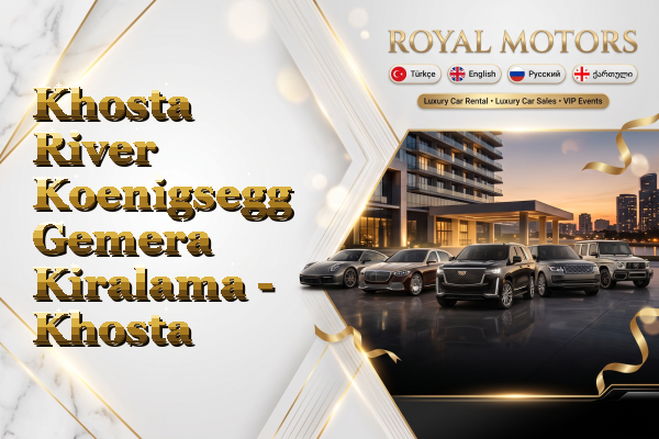 Khosta River Koenigsegg Gemera Kiralama - Khosta