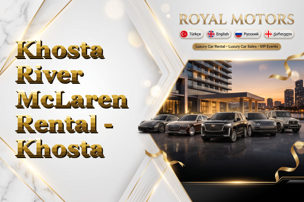 Khosta River McLaren Rental - Khosta