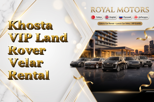 Khosta VIP Land Rover Velar Rental