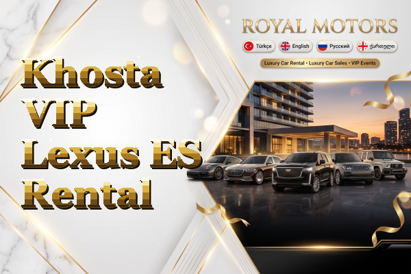 Khosta VIP Lexus ES Rental