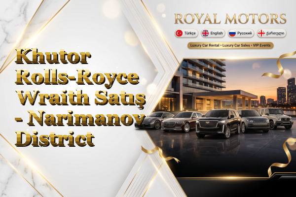 Khutor Rolls-Royce Wraith Satış - Narimanov District