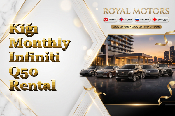 Kiğı Monthly Infiniti Q50 Rental