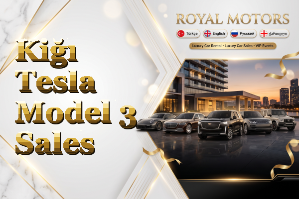 Kiğı Tesla Model 3 Sales