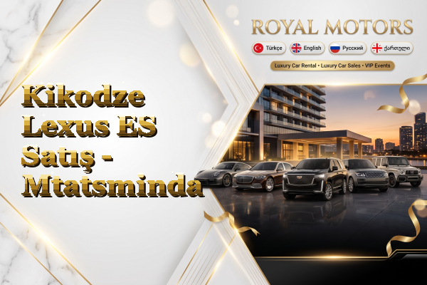 Kikodze Lexus ES Satış - Mtatsminda