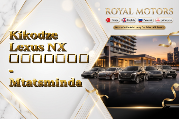Kikodze Lexus NX გაყიდვა - Mtatsminda