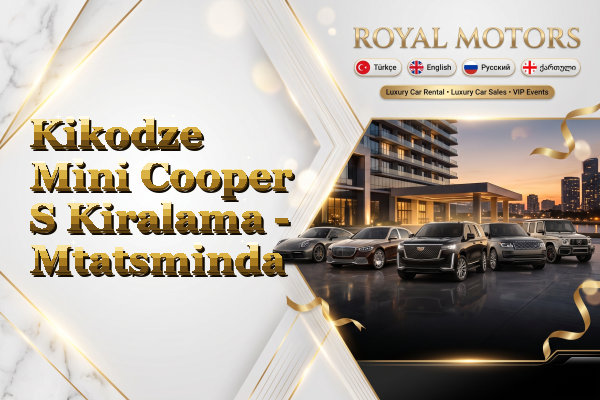 Kikodze Mini Cooper S Kiralama - Mtatsminda