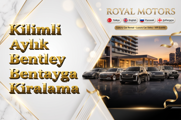 Kilimli Aylık Bentley Bentayga Kiralama