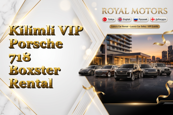 Kilimli VIP Porsche 718 Boxster Rental