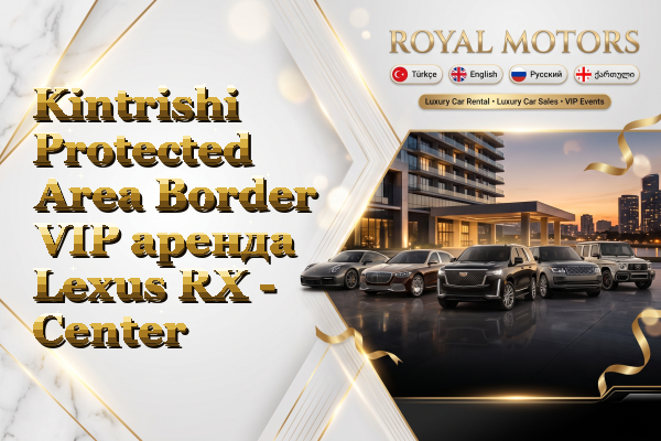 Kintrishi Protected Area Border VIP аренда Lexus RX - Center