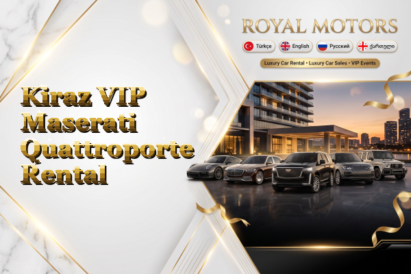 Kiraz VIP Maserati Quattroporte Rental