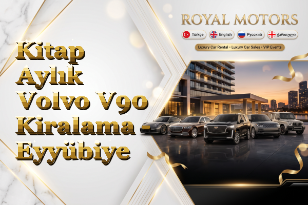 Kitap Aylık Volvo V90 Kiralama - Eyyübiye