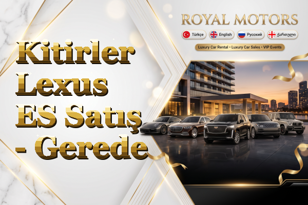 Kitirler Lexus ES Satış - Gerede