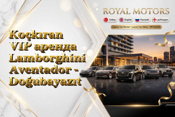 Koçkıran VIP аренда Lamborghini Aventador - Doğubayazıt