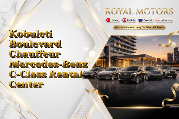 Kobuleti Boulevard Chauffeur Mercedes-Benz C-Class Rental - Center