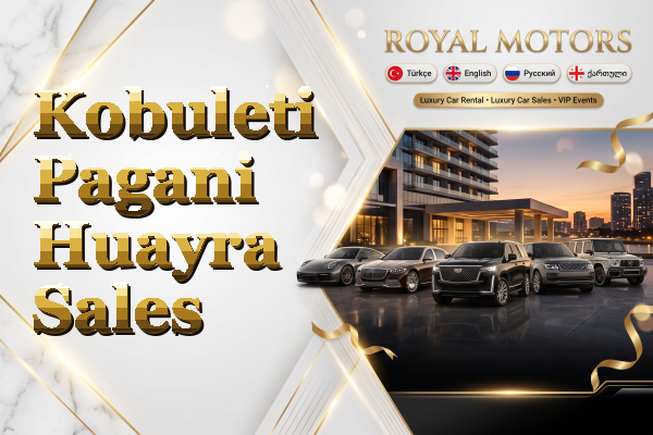 Kobuleti Pagani Huayra Sales