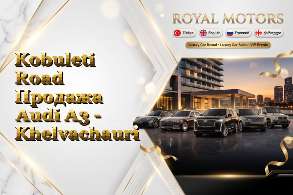 Kobuleti Road Продажа Audi A3 - Khelvachauri