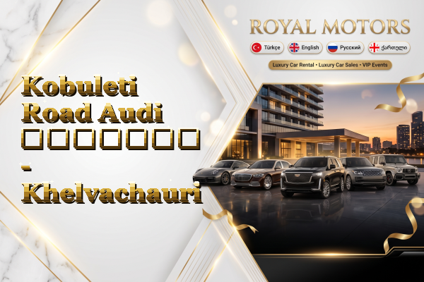 Kobuleti Road Audi გაყიდვა - Khelvachauri